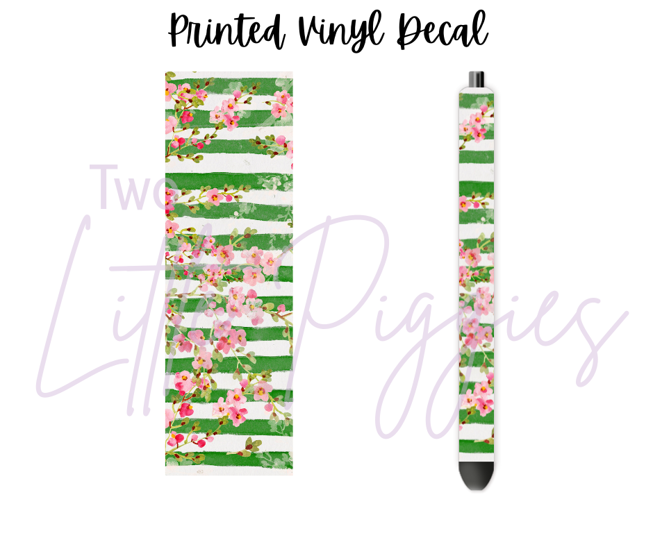 Printed Vinyl - St. Patrick's - Pink and Green