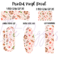 Printed Vinyl - Rosy Christmas