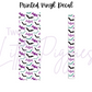 Printed Vinyl - Halloween Teal & Purple Collection