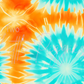 Printed Vinyl - Tie Dye Collection