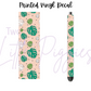 Printed Vinyl - Tropical Leaves Collection