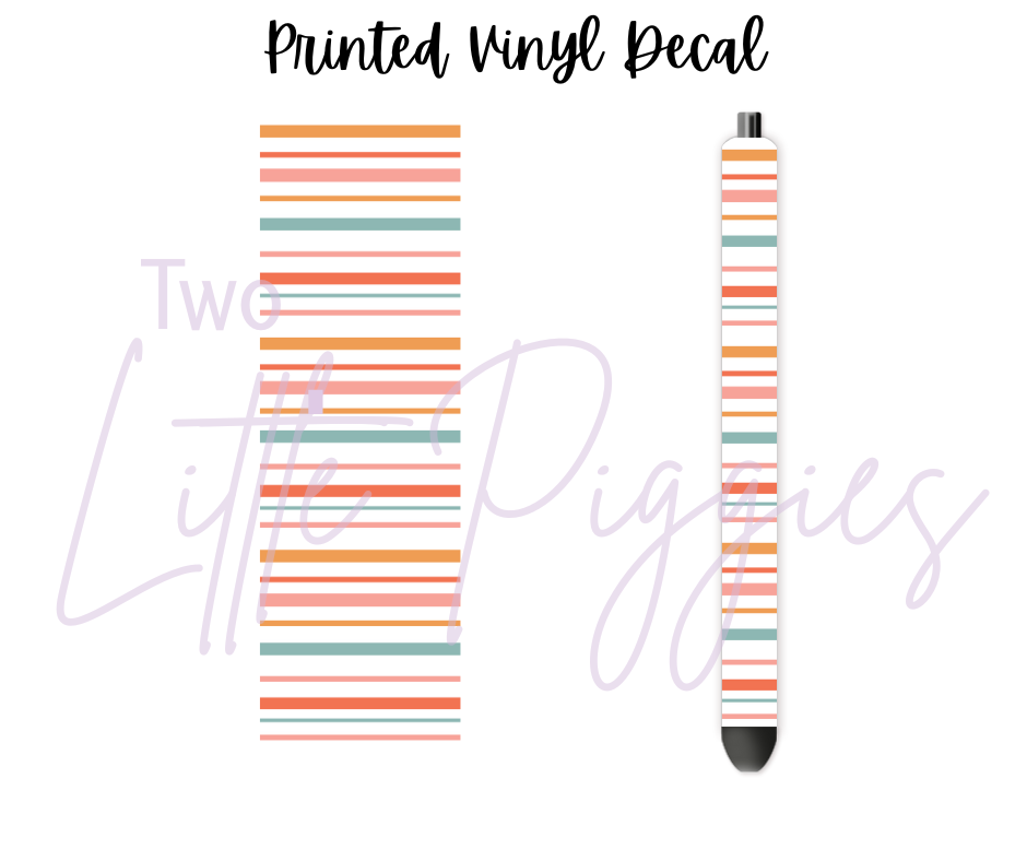 Printed Vinyl - Groovy Summer Collection