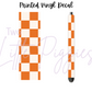 Printed Vinyl - Checkers - Boho Muted
