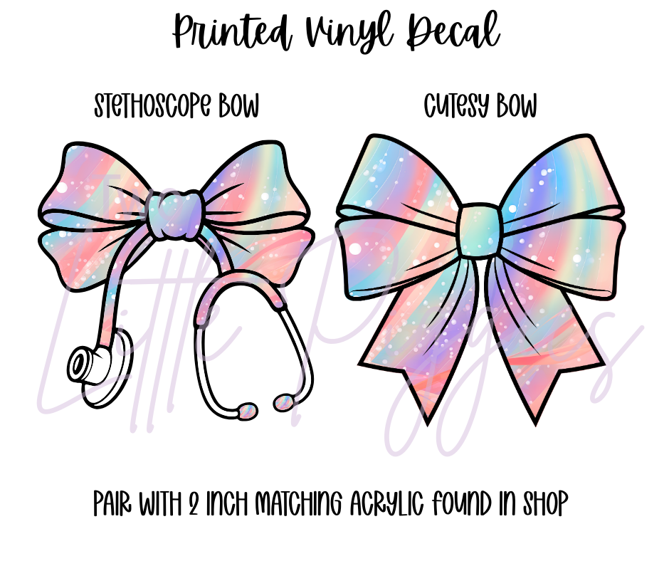 Printed Vinyl - Whimsy Pastel