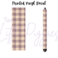 Printed Vinyl - September Plaid