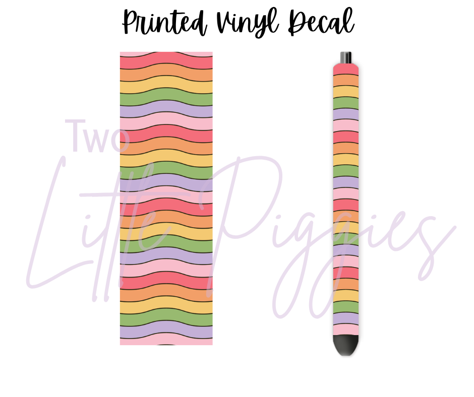 Printed Vinyl - Groovy Back to School