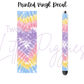 Printed Vinyl - Pastel Tie Dye