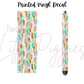 Printed Vinyl - Brushstokes