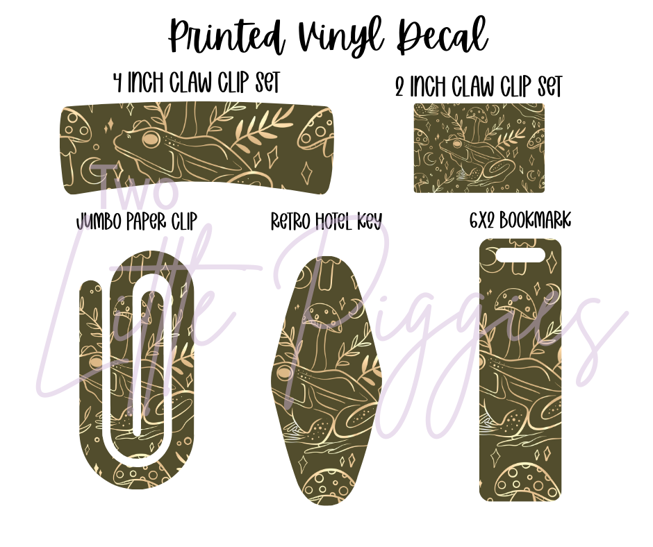 Printed Vinyl - Autumn Whimsy