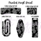 Printed Vinyl - Checkered Punk