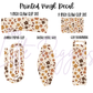 Printed Vinyl - Fall Floral