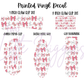 Printed Vinyl - Cutesy Bows Collection