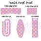 Printed Vinyl - Danish Pastels