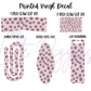 Printed Vinyl - Boho Patterns