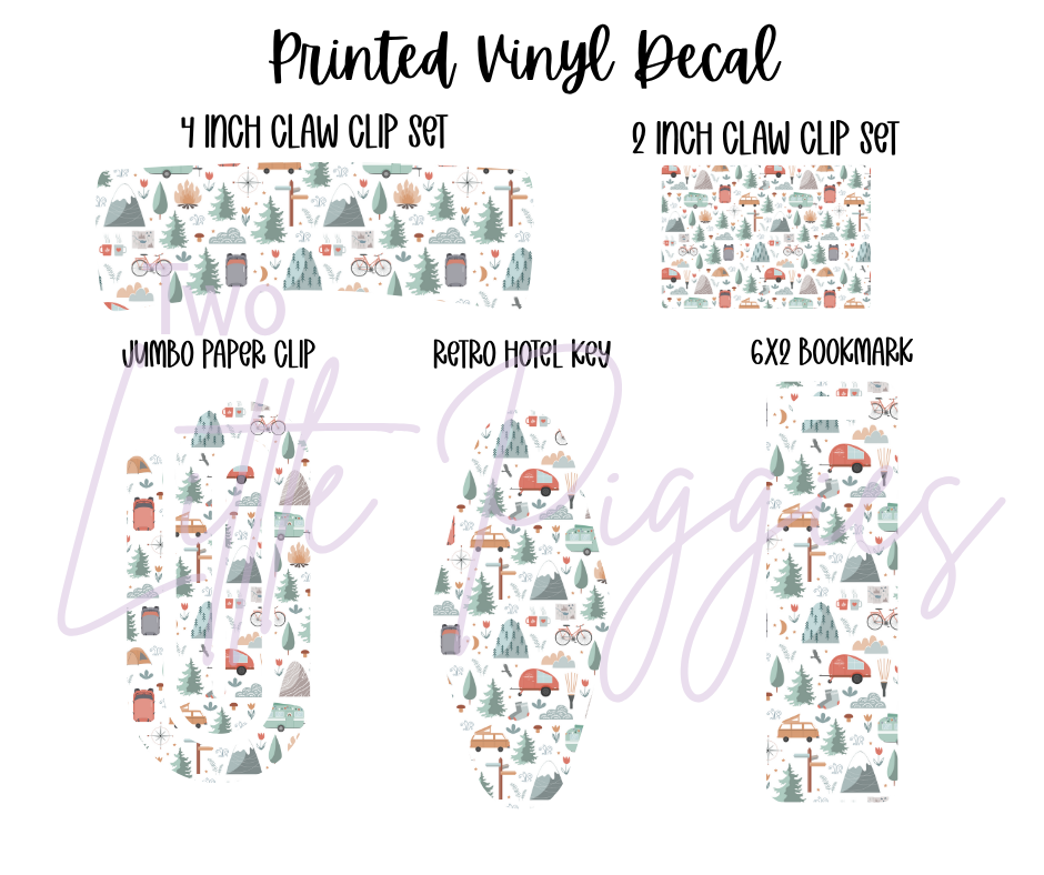 Printed Vinyl - Fun in the Outdoors