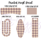 Printed Vinyl - September Plaid