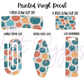 Printed Vinyl - Teal Pumpkin