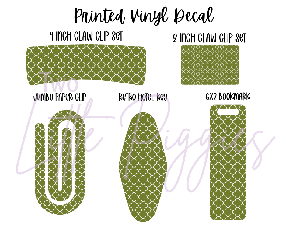 Printed Vinyl - Spring Floral
