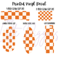 Printed Vinyl - Checkers - Boho Muted