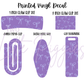 Printed Vinyl - Wisteria