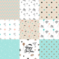 Printed Vinyl - New Year  - Teal