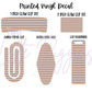 Printed Vinyl - Cheer - Navy and Orange