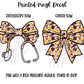 Printed Vinyl - Cheer - Maroon and Gold