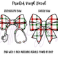 Printed Vinyl - Hand Drawn Christmas