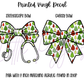 Printed Vinyl - Christmas Trees