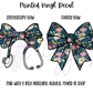 Printed Vinyl - Eclectic Floral