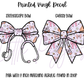 Printed Vinyl - Coquette Pumpkin
