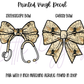 Printed Vinyl - Bumbling Bees