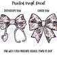 Printed Vinyl - Retro Floral