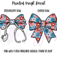 Printed Vinyl - Red, White and Blue Collection