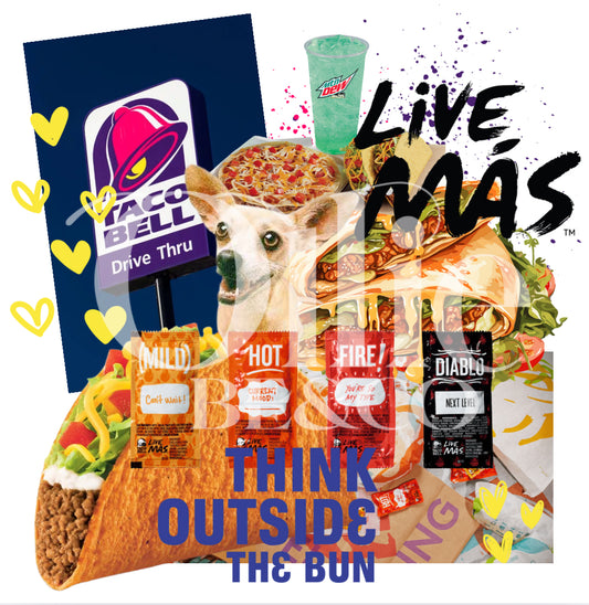 Taco Bell Collage