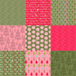 Printed Vinyl - Retro Pink Christmas