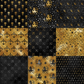 Printed Vinyl - Sagittarius - Black and Gold