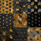 Printed Vinyl - Capricorn - Black and Gold