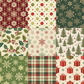Printed Vinyl - Traditional Christmas