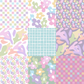 Printed Vinyl - Danish Pastels