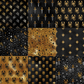 Printed Vinyl - Scorpio - Black and Gold