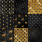 Printed Vinyl - Taurus - Black and Gold