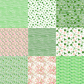 Printed Vinyl - St. Patrick's - Pink and Green