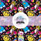 Printed Vinyl - 90's - Lisa Frank - Black