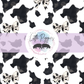 Printed Vinyl - Cow Print and Bows