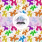Printed Vinyl - Paint Splatter Balloon Dog
