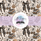 Printed Vinyl - Girly Leopard