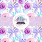 Printed Vinyl - Springtime Flowers and Bows