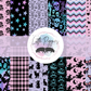 Printed Vinyl - Halloween Pastel Purple Collection