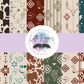 Printed Vinyl - Western Pattern 2 Collection